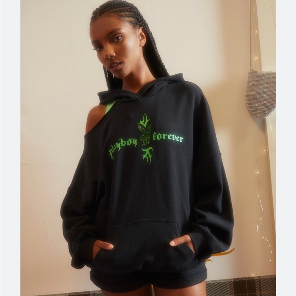 Playboy distressed sweatshirt